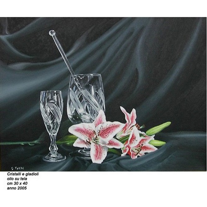 cristalli e gladioli
